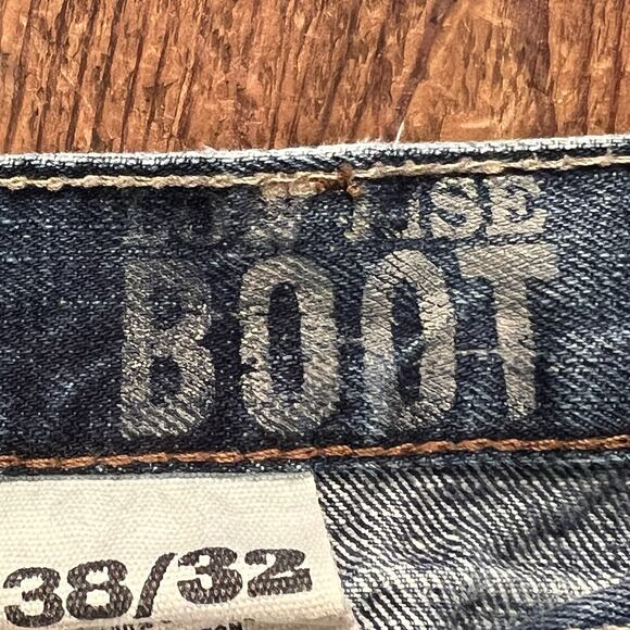 Ariat M4 Low Rise Boot Cut Jeans Size 38x32 (34x3 Work Western Cowboy Rodeo - Picture 7 of 16